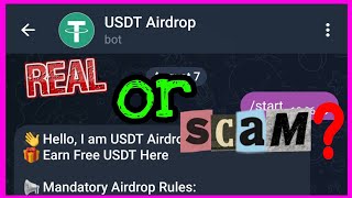 Usdt Airdrop real or fake?