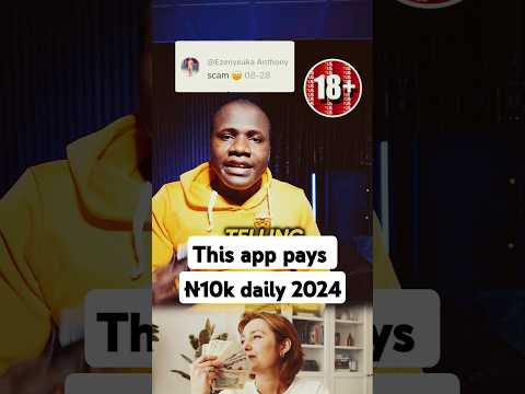 EARN ₦10,000 DAILY IN 2024 LEGIT PAYING APP