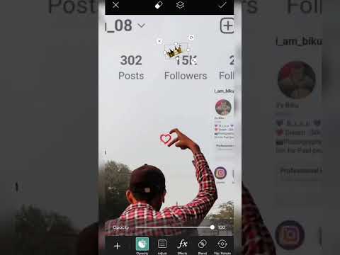 Instagram Followers Photo Editing in PicsArt #shorts #photoediting #viralshorts