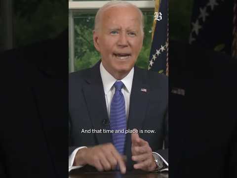 'Pass the torch': Joe Biden on dropping out of 2024 presidential race