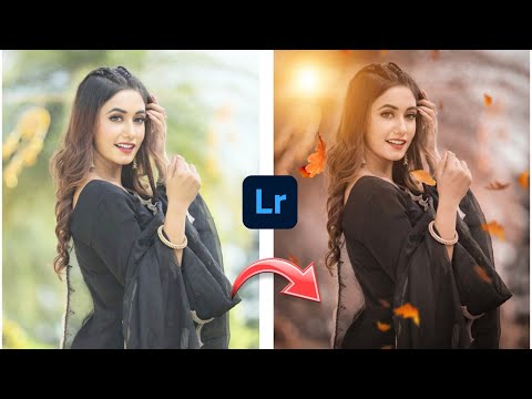 Lightroom photo editing brown tone||Download free preset link in description