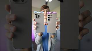 ULTIMATE comparison🤔 iPhone 16 Pro Max vs Galaxy S24 Ultra