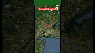 Columbia University in Google Earth Map ll Best University in the World ll #shorts #education