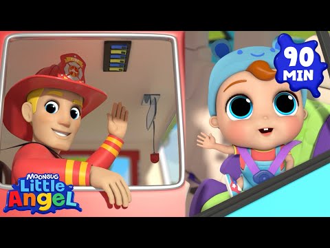 🚗 Safety First: Are We There Yet? | Jobs and Career Songs 😁 |  Nursery Rhymes for Kids