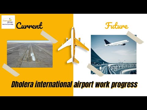 Dholera Airport: Then, Now, and the Future #dholerasir #dholeraairport #gujaratnews   #smartcity