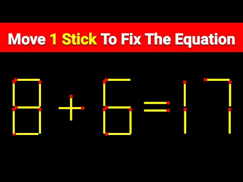 If you are genius solve this || Matchstick puzzle || Ep : 30