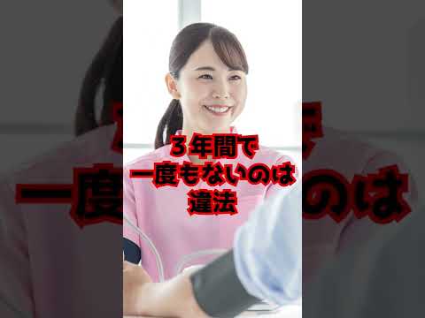 Q ３年働いてますが健康診断がありません。有給休暇は無給休暇になります。　#Shorts