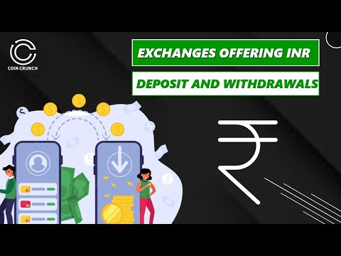 Exchanges offering INR Deposit and Withdrawals #shorts