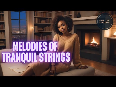 Tranquil Strings That CALM Your Mind | Pure Jazz Sanctuary 🛜 Live Stream