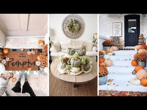 41 Creative Ways to Use Pumpkins in Your Fall Home Decor