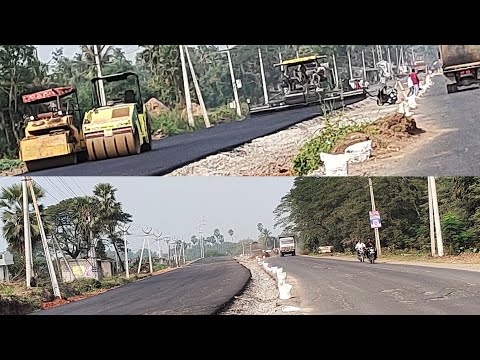 #Nh165 Part-3 #updates #Gudivada to pamarru #NationalHighwayworkinprogress