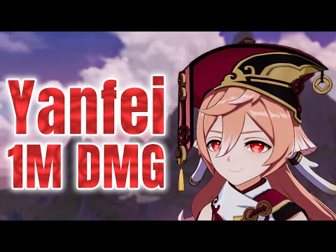 Yanfei 1M DMG Build ??? | Genshin Impact