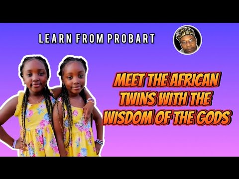 Meet the Child Twins from Africa with the Wisdom of the Gods