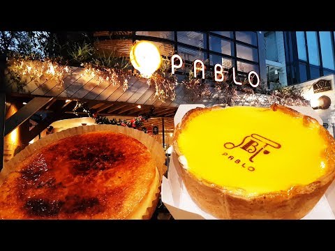 JAPAN FOOD! : Pablo Cheese Tart Cafe, Omotesando, Japan