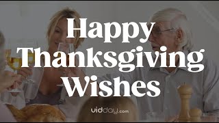 Happy Thanksgiving Wishes