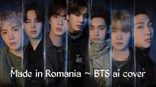 Made in Romania ~ BTS ai cover 💜✨ @Oieshi_ot7