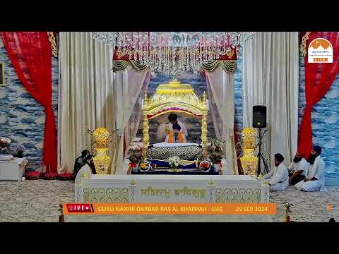 Sunday Evening Kirtan | Guru Nanak Darbar Ras Al Khaimah | 29-09-2024