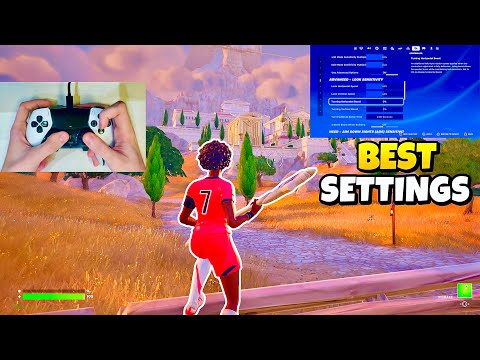 Fortnite PRO PS5 Controller Gameplay + BEST Controller SETTINGS & Sensitivity