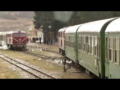 The highest train station on the Balkan peninsula - 1257 meters above sea level!