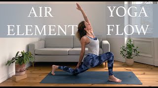 Air Element Yoga For Openness And Expansion | 35 Min Vinyasa Flow