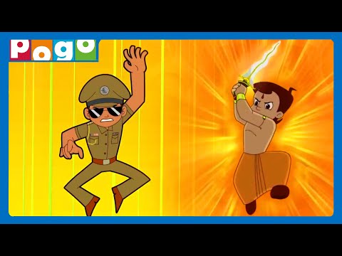 10 days 10 Villains! 😮| Navratri Special 🌈| Little Singham | Chhota Bheem | @PogoChannel