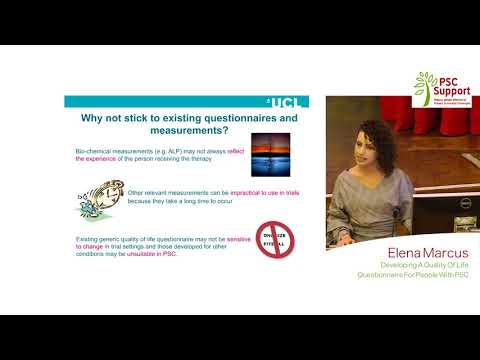 Elena Marcus: Quality of Life in PSC (PSC Support)