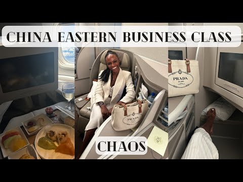 NEW China Eastern Airlines Business Class Review What went WRONG | London, Shanghai, Tokyo VLOG