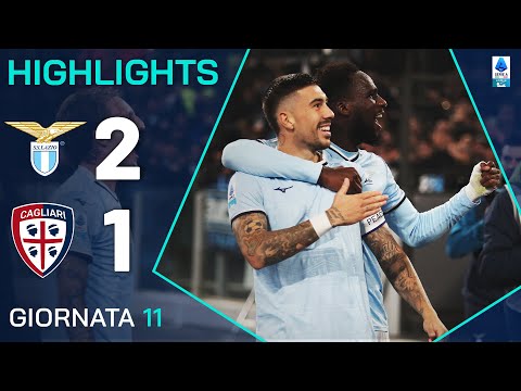 LAZIO-CAGLIARI 2-1 | HIGHLIGHTS | 11ª GIORNATA | SERIE A ENILIVE 2024/25