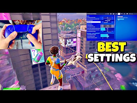 Fortnite PS5 Handcam Gameplay + BEST Controller SETTINGS & SENSITIVITY