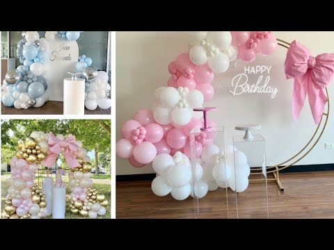 BIRTHDAY DECORATION IDEAS 🎉💝 BABY GIRL BIRTHDAY DECOR IDEAS