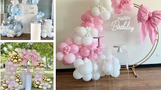 BIRTHDAY DECORATION IDEAS 🎉💝 BABY GIRL BIRTHDAY DECOR IDEAS