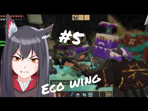 this new monsters are so irritating |new area eco wing| crafting and building|gameplay #5