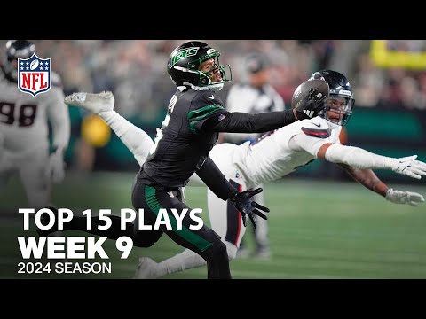 Top 15 Plays From Week 9! | NFL 2024 Season