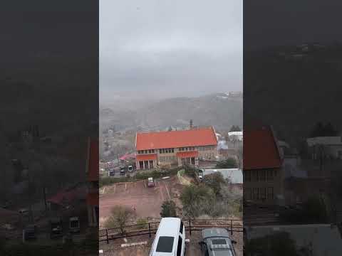 Jerome Arizona , view from the Jerome Grand Hotel/ asylum