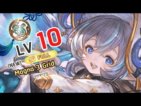 [GBF] Uruki Showcase Full Auto Test DMG x M3 Raid ( Magna3 Grid Ver.) シウルキ x マグナ3【グラブル】