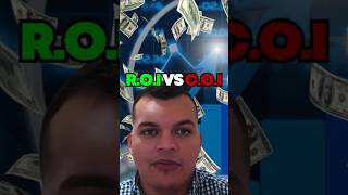 ROI vs COI #dantapia #businessowners #investment #inaction #makingmillions