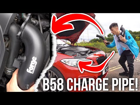 M240I B58 UPGRADED CHARGE PIPE INSTALL!!!