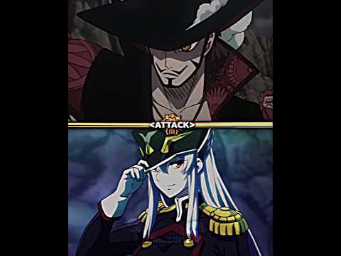 Mihawk vs Uzen #anime #onepiece #chainedsoldier