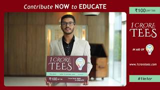 Kanthi Dutt - the founder speaks about the initiative 1croretees