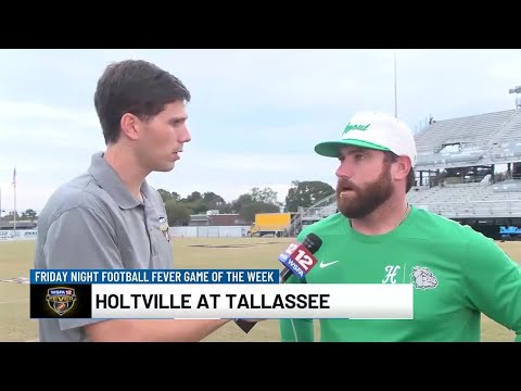 Holtville head football coach speaks ahead of Tallassee matchup