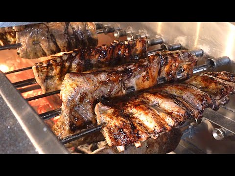 15 type BBQ Unlimited Refills?! Traditional Brazilian BBQ Buffet / Churrasco - Korean street food