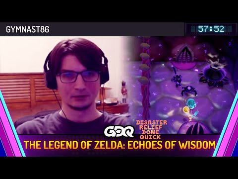 The Legend of Zelda: Echoes of Wisdom by gymnast86 in 57:52 - Disaster Relief Done Quick 2024