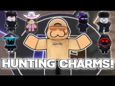 HUNTING YOUTUBERS WITH CHARMS IN ROBLOX RIVALS!