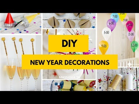 50+ Best DIY New Year Decorations for Home