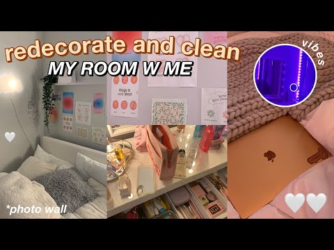 decorate and organise my room with me