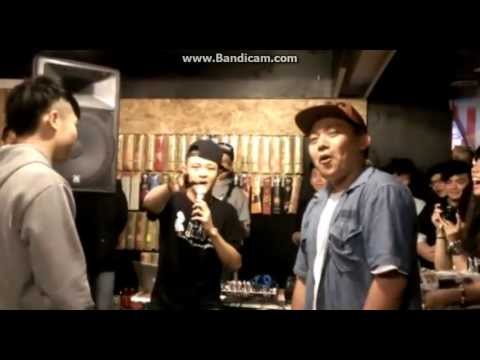 第六屆 自由嘴唇 饒舌free style battle 關東煮v.s內褲 2