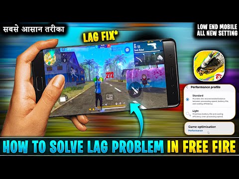 Free Fire Lag Fix 4gb RAM | Solve Free Fire Lag Problem 4gb | How To Fix Lag Problem In Free Fire