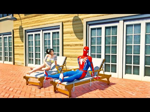 Spiderman saving Hulk's Stolen Bike from Zombie Venom 😱 Ep.208