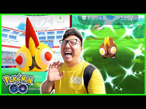 Shundo Falinks Caught on Falinks Raid Day in Edmonton, Canada! - Pokemon GO