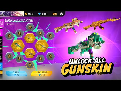 UMP X AK47 Ring Event Free Fire | New Ring Event Unlock | FF New Event Today | Free Fire New Event